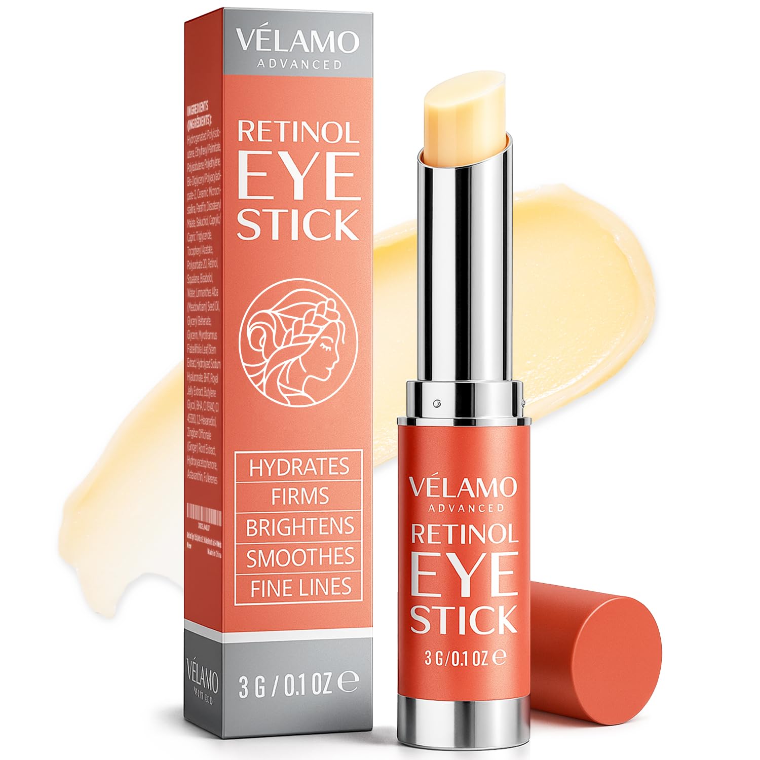 VELAMO ADVANCED Retinol Eye Balm Stick with... VELAMO ADVANCED Retinol Eye Balm Stick with...
