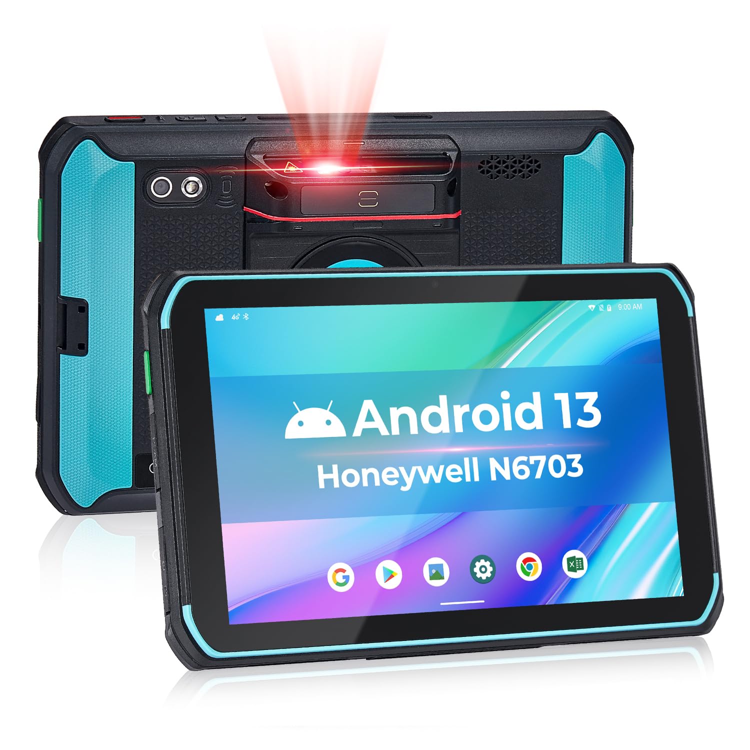 Amazon.com: MUNBYN ILT01 8-inch Rugged Tablet Scanner, Android 13
