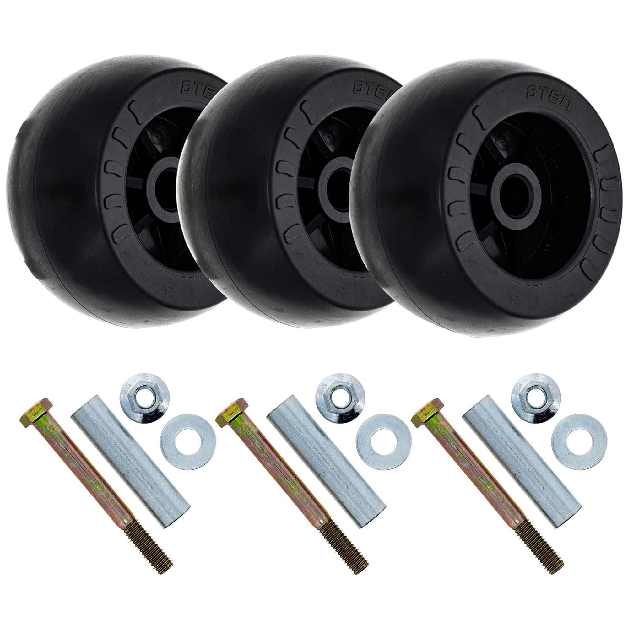 ヴェイズルーグデッキパーツ Amazon.com : 8TEN Deck Wheel Kit for Husqvarna 2246LS iZ 4217 4817