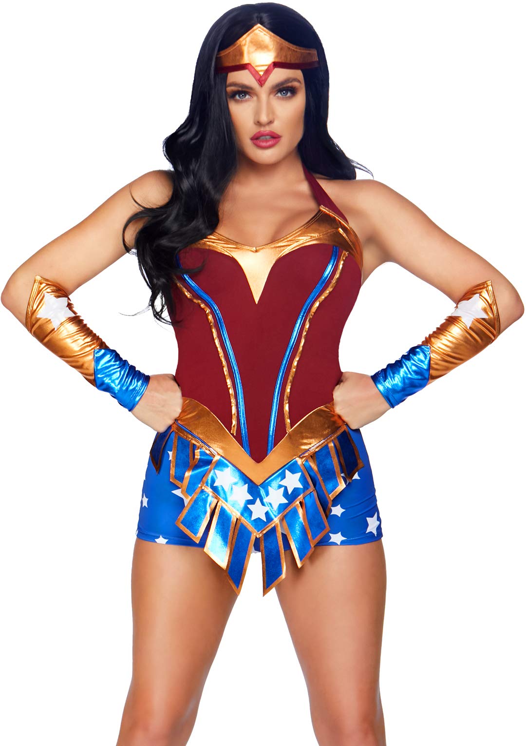 Leg Avenue Heart Stopping Hero, Medium, Multicolour, 0.3 kg
