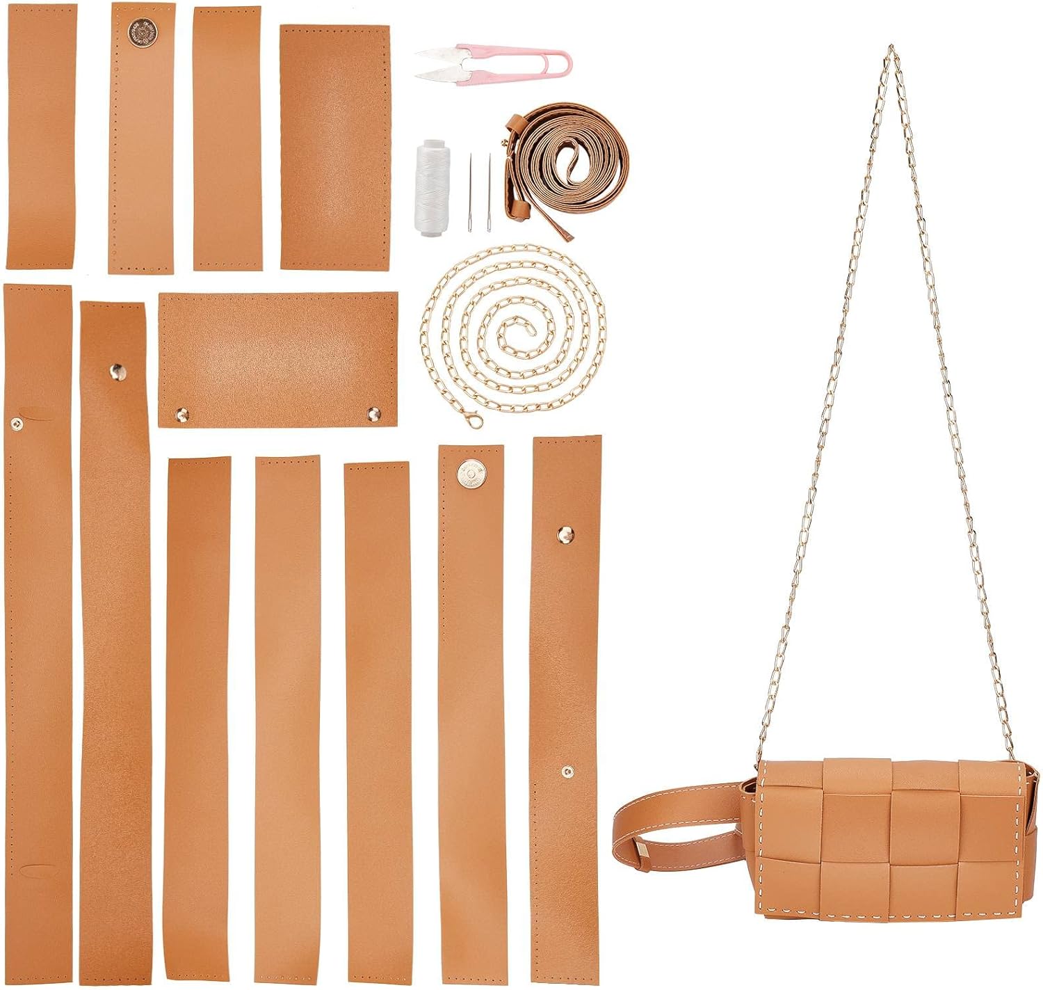 WADORN DIY Handmade Shoulder Bag Making Kit, Crossbody