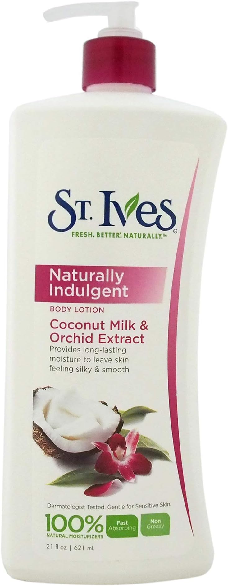 Softening Hand & Body Lotion Moisturizer for Dry Skin Coconut & Orchid Made with 100% Natural Moisturizers 21 oz