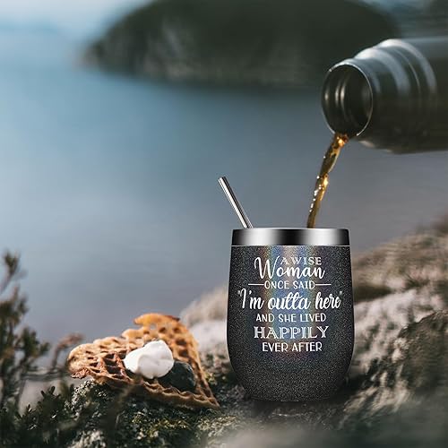 Miniatura 4 de ELEGANTPARK Regalos de jubilación para mujeres 2026, compañeros de trabajo, regalos para mujeres, vaso de jubilación para despedida, despedida,