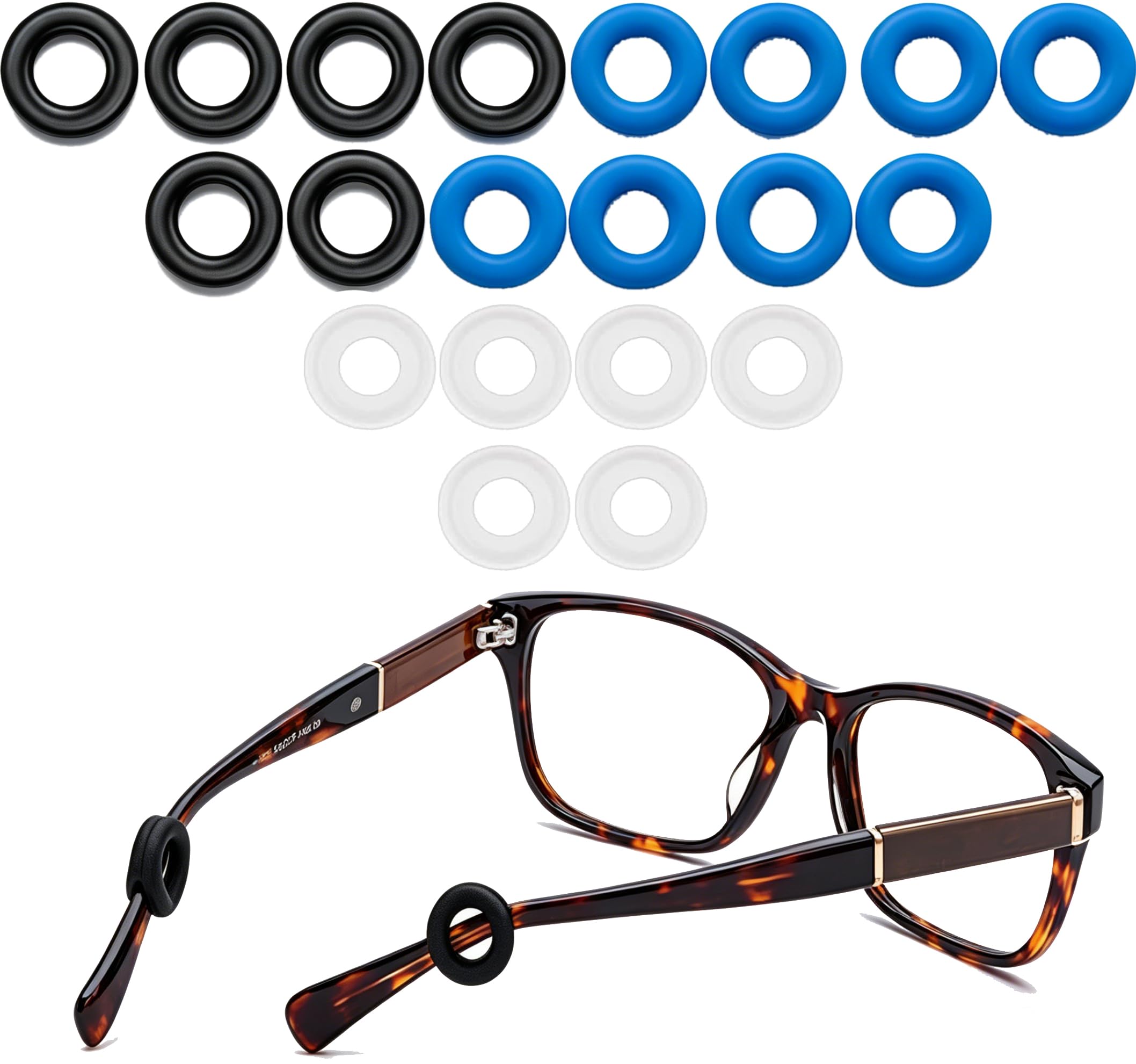 Glasses Ear Grips - Keep Your Glasses Secure! -12