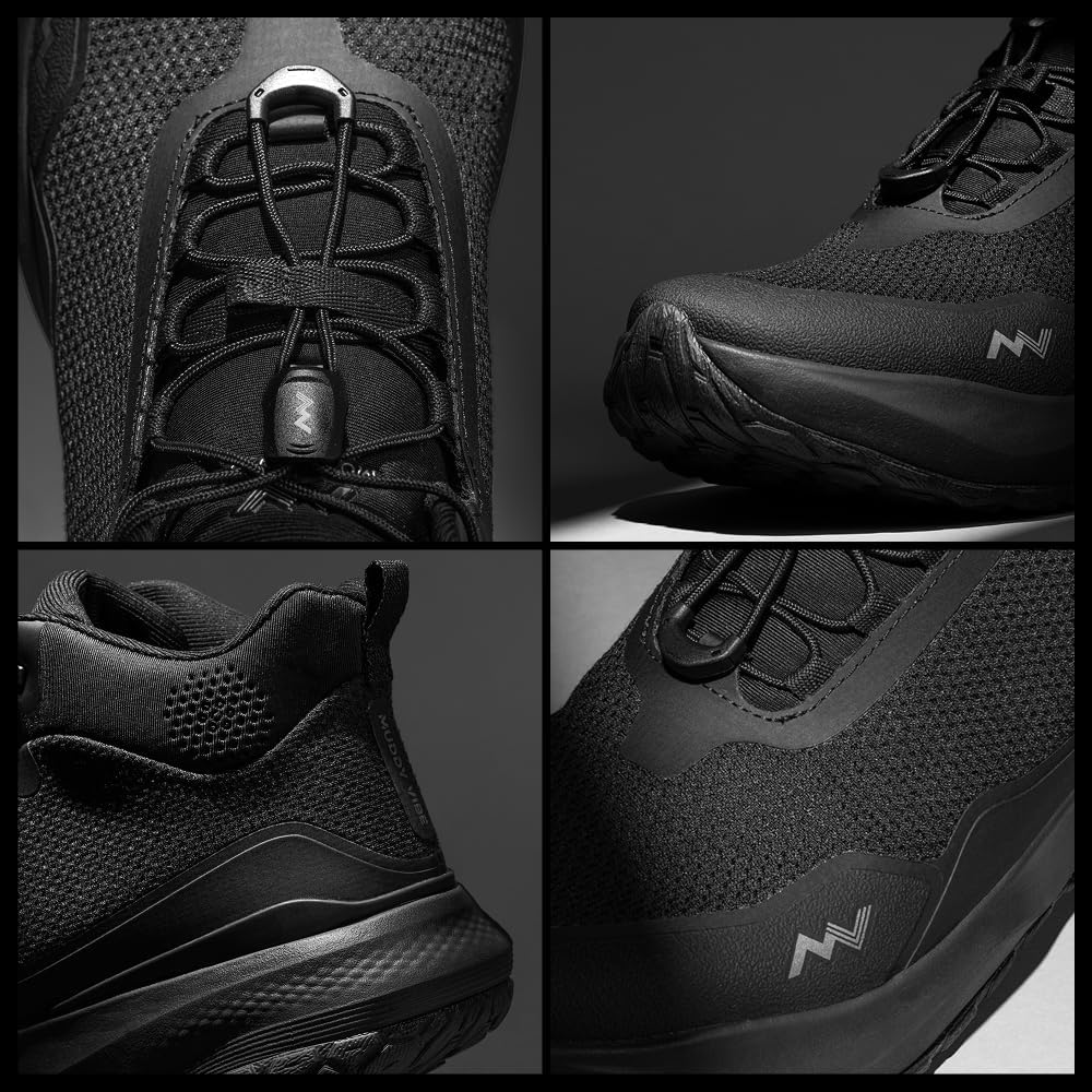 Zn-30 Lightweight Hiking Boots, Waterproof Anti-Slip Outdoor Mid Trekking Shoes for Women Men