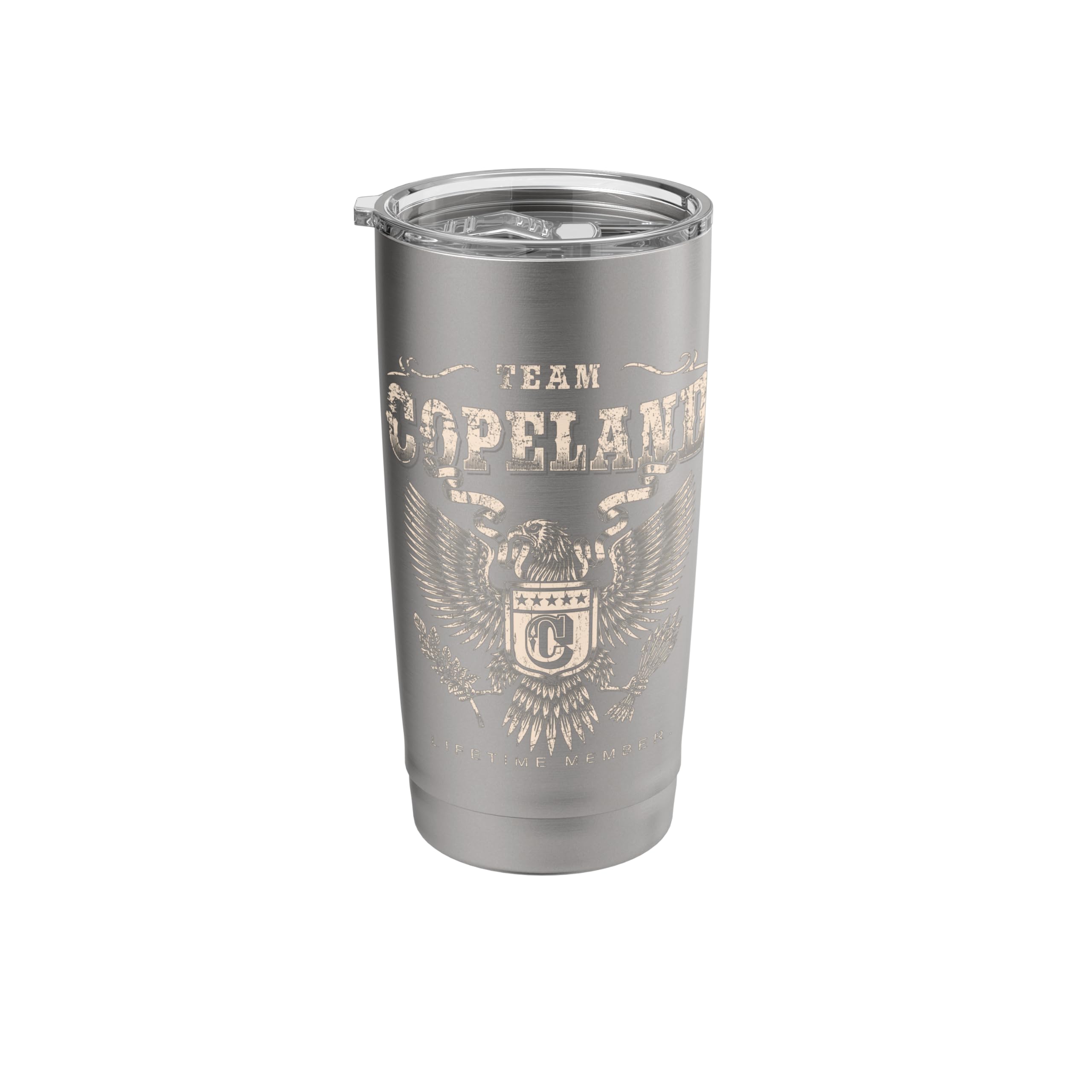 Team Copeland Family Name Lifetime Member Stainless Steel Insulated Tumbler