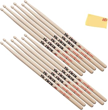 Vic Firth American Classic 7A Drumsticks - 6 Pairs