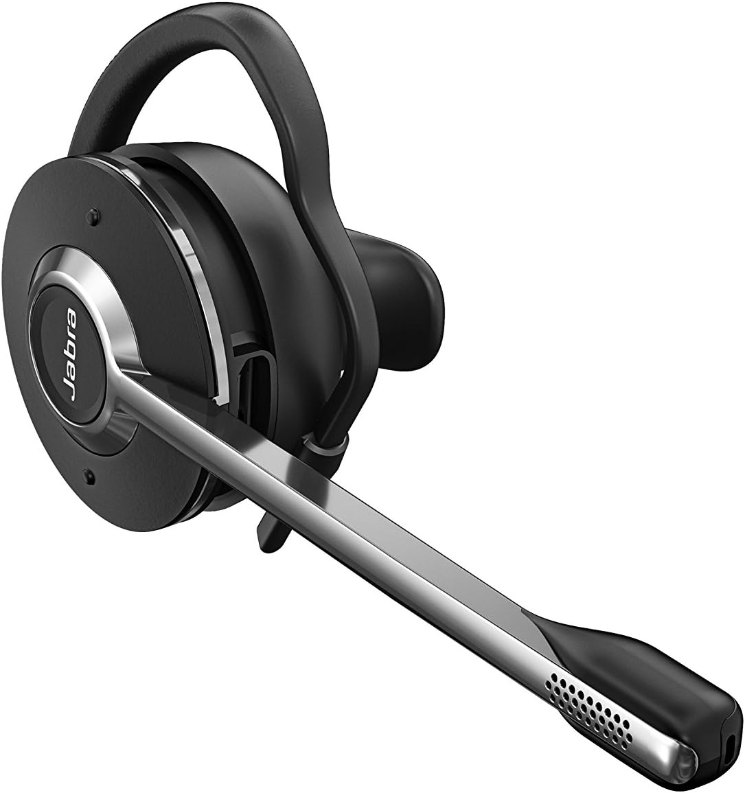 Jabra Engage 75 Wireless Headset Bundle with EHS Adapter, Compatible with Polycom VVX and Soundpoint Desk Phones, Bluetooth, PC/MAC, USB, Teams, 9555-583-125-PLY (Convertible - EHS - Cloth)