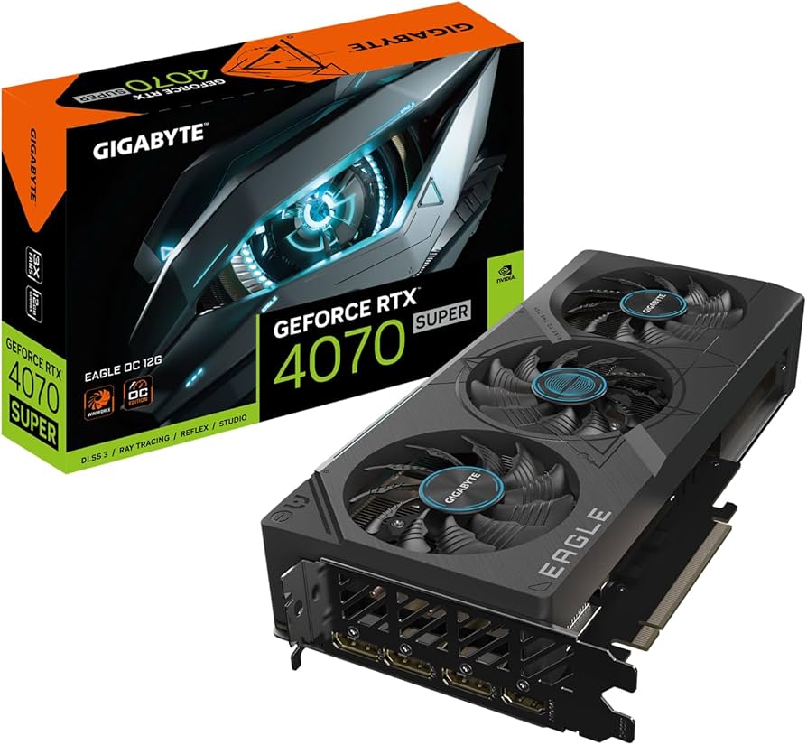 Amazon.com: Gigabyte GeForce RTX 4070 Super Eagle OC Graphics Card Amazon.com: Gigabyte GeForce RTX 4070 Super Eagle OC Graphics Card