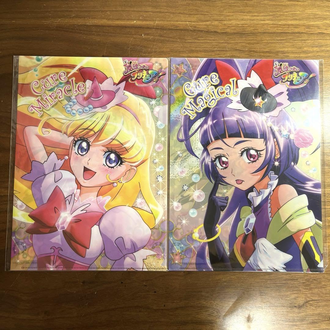 CG柄 クリアファイル キュアミラクル キュアマジカル 魔法つかいプリキュア CG柄 クリアファイル キュアミラクル キュアマジカル 魔法つかい
