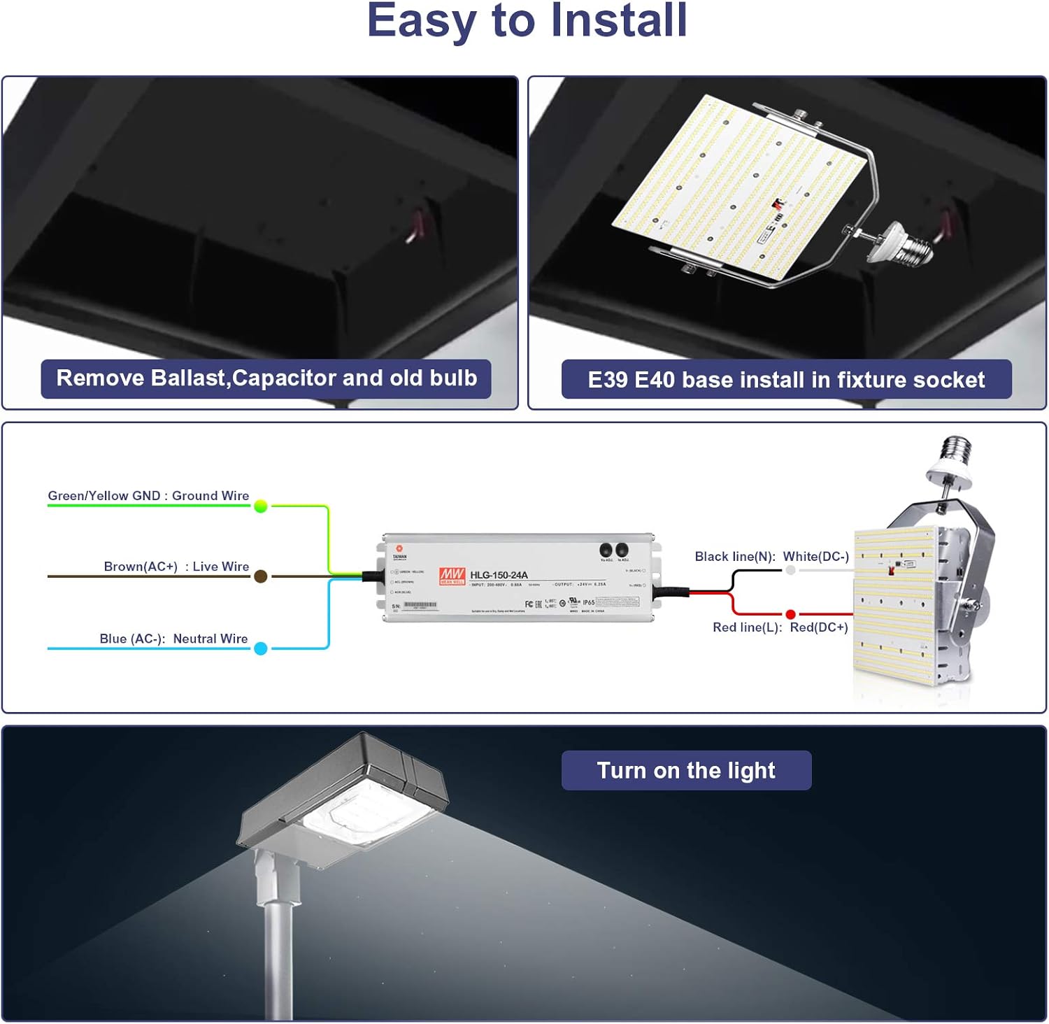 Flаѕh Dеаlѕ - 60% оƒƒ Shoebox LED Retrofit Kit 120W=480W Metal Halide 17400LM 5000K E39 Mogul Base Retrofit LED Parking Lot Tennis Court Lights,ETL DLC Approved,AC200-480V Frее Shірріng Ovеr $50 Shoebox LED Retrofit Kit 120W=480W Metal Halide 17400LM 5000K E39 Mogul Base Retrofit LED Parking Lot Tennis Court Lights,ETL DLC Approved,AC200-480V