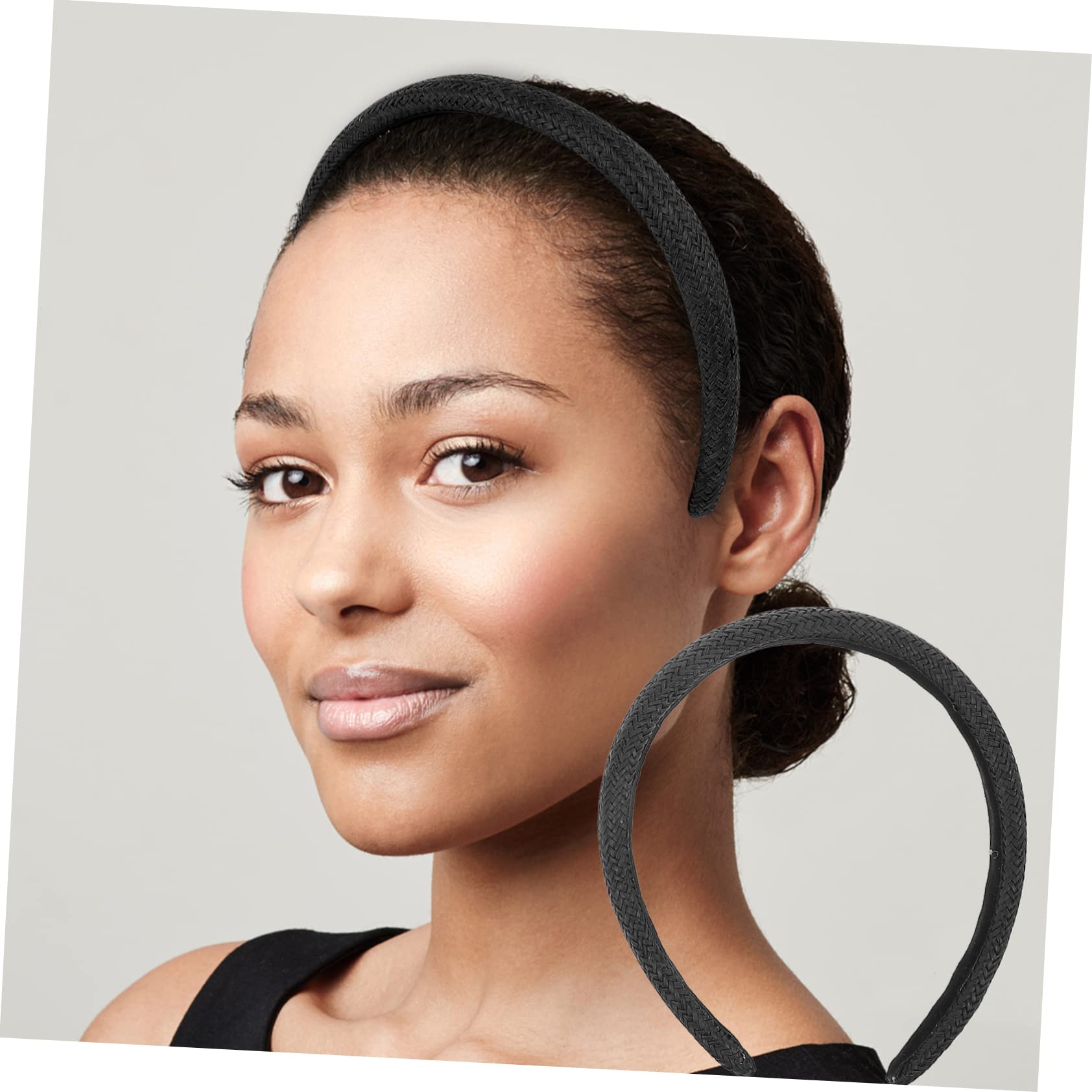 Housoutil 12 Diademas De Elásticas Trenzadas Para Mujer Diademas Anchas Para Mujer Decoraciones Para El Cabello Diadema De Diademas Para Tiara Accesorios De Tela Para