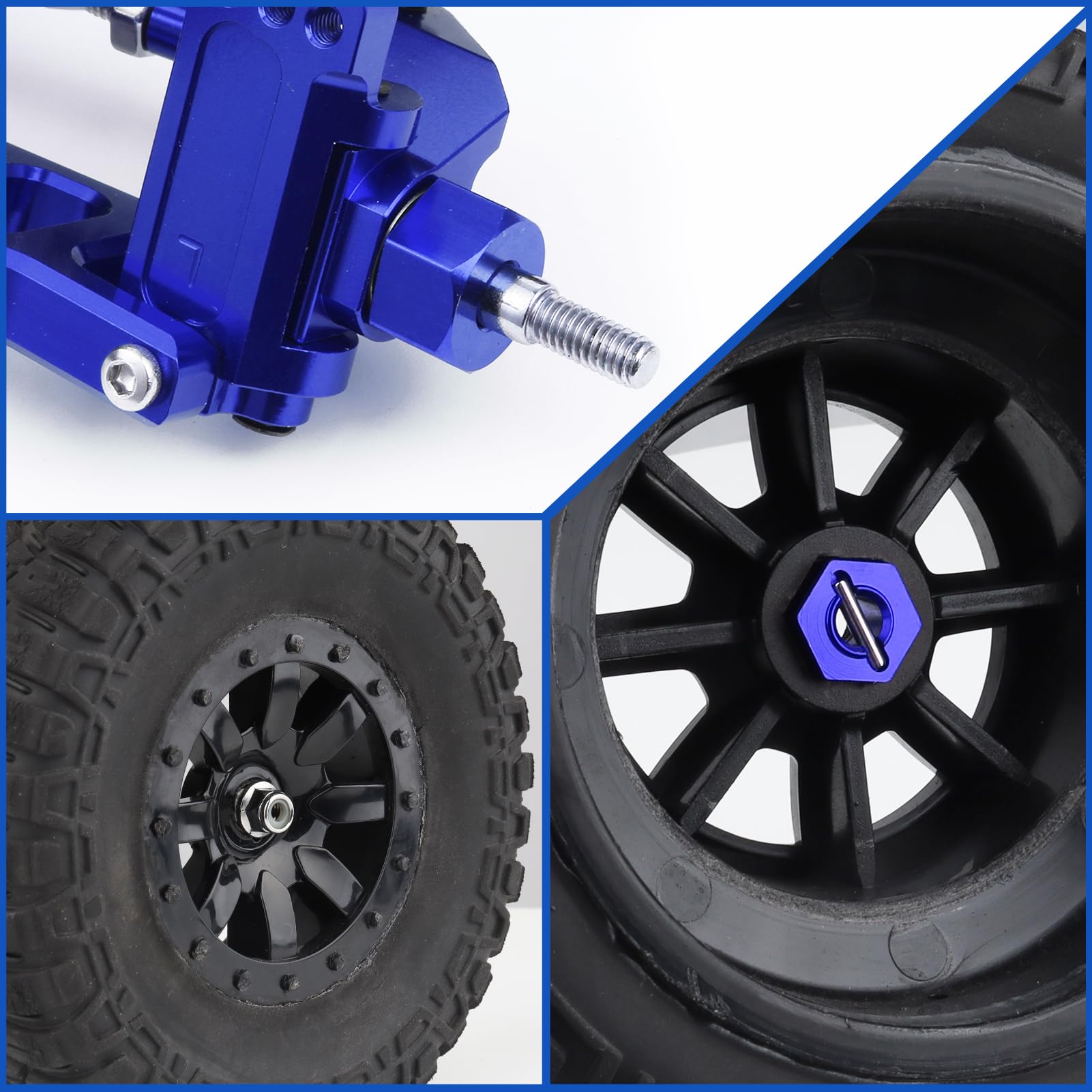 ハスアス２ Amazon.com: Hobbypark Anodized Aluminum Hex Wheel Hubs Pins