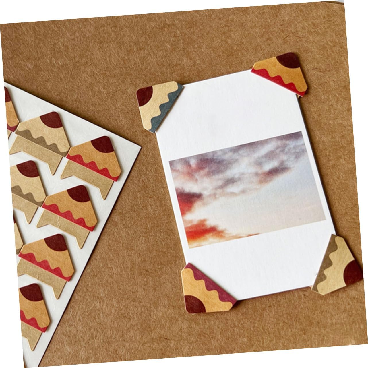 IWOWHERO Self-Adhesive Photo Corners for Scrapbooks Photo Album Accessories Picture Mounting Corners Craftwork