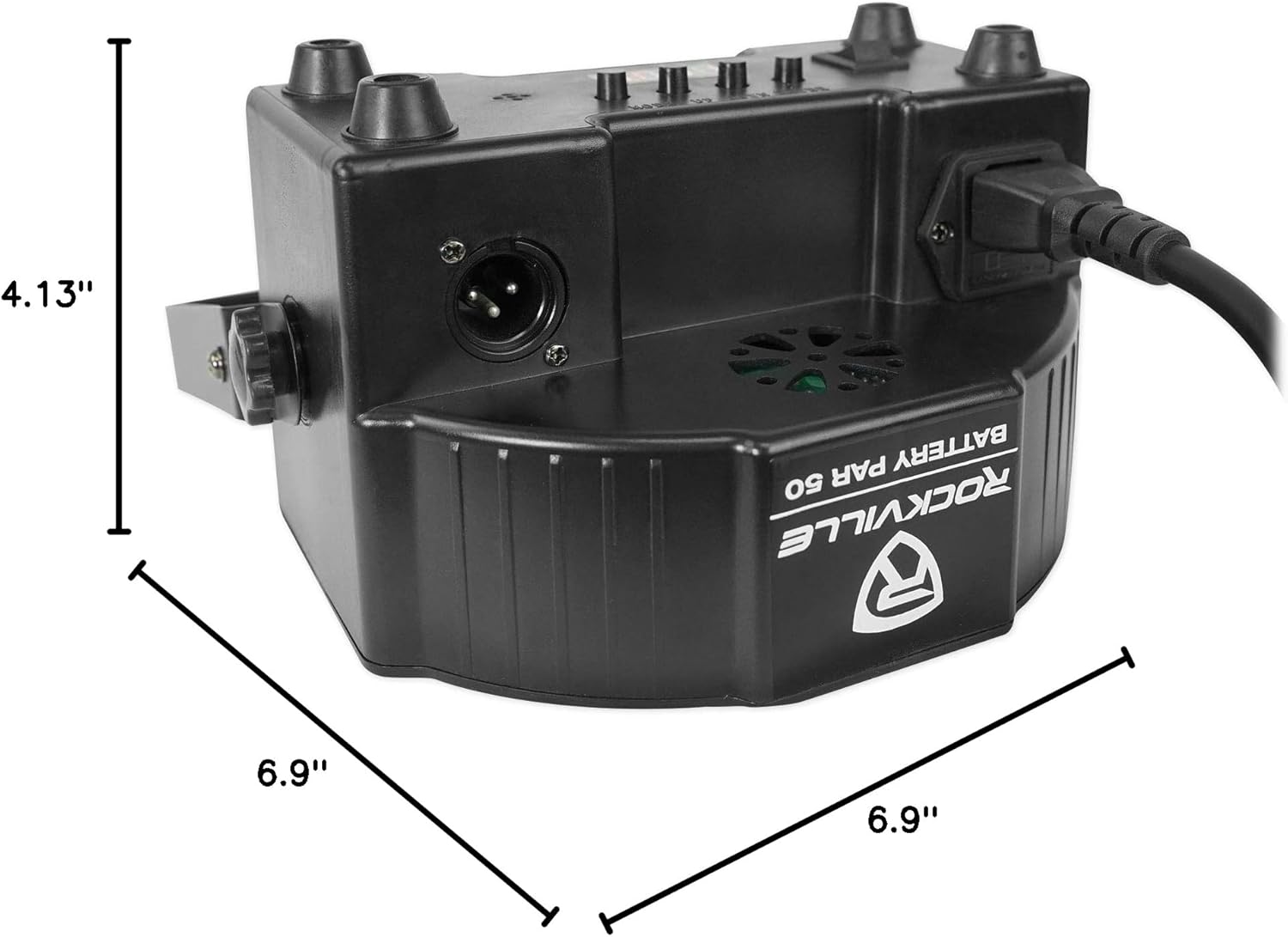 Dimensions of Rockville Battery PAR 50