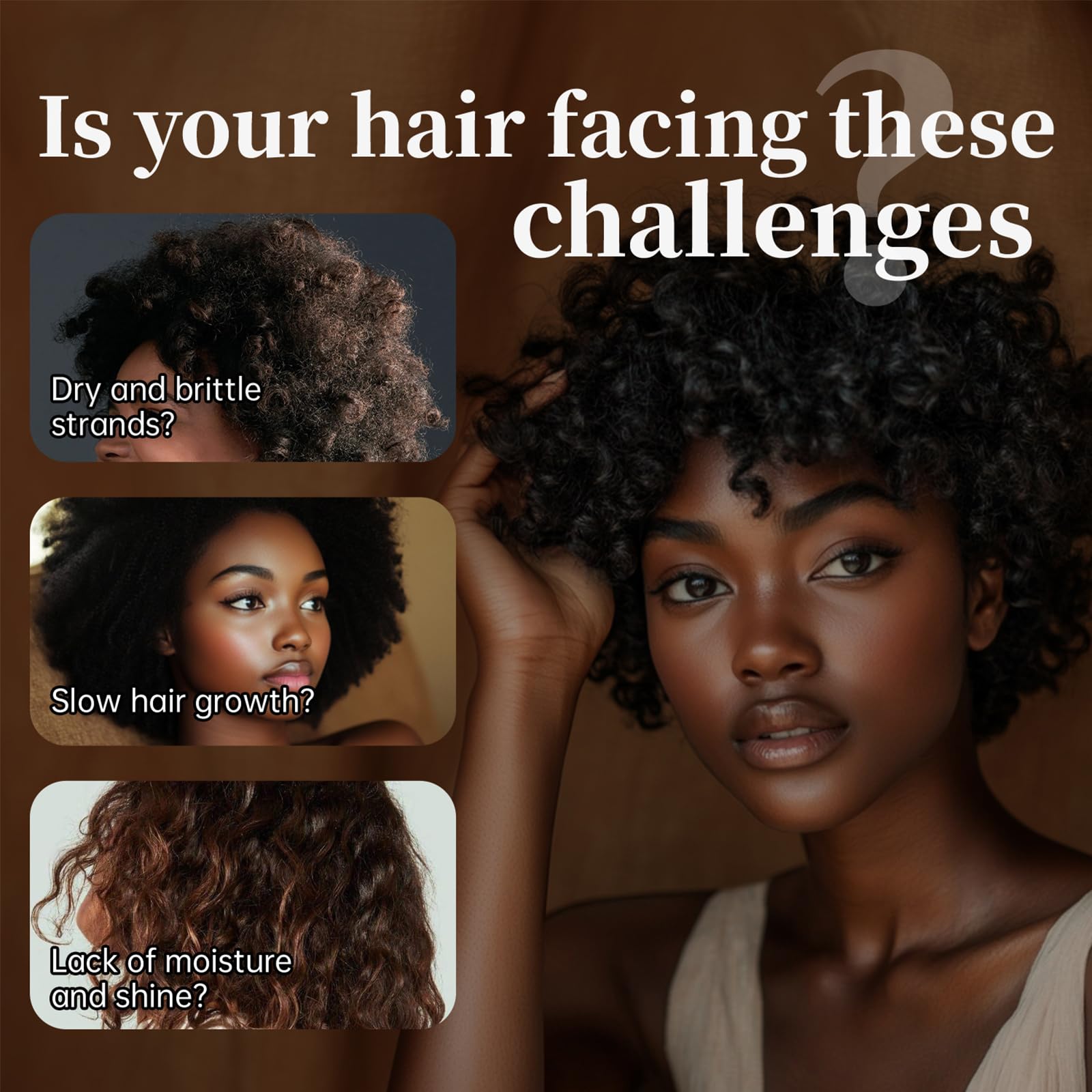 Chebe Powder for Hair Growth, 100g Organic African Chebe Hair Powder For Hair Thicker and Longer Hair All Hair Types (1)