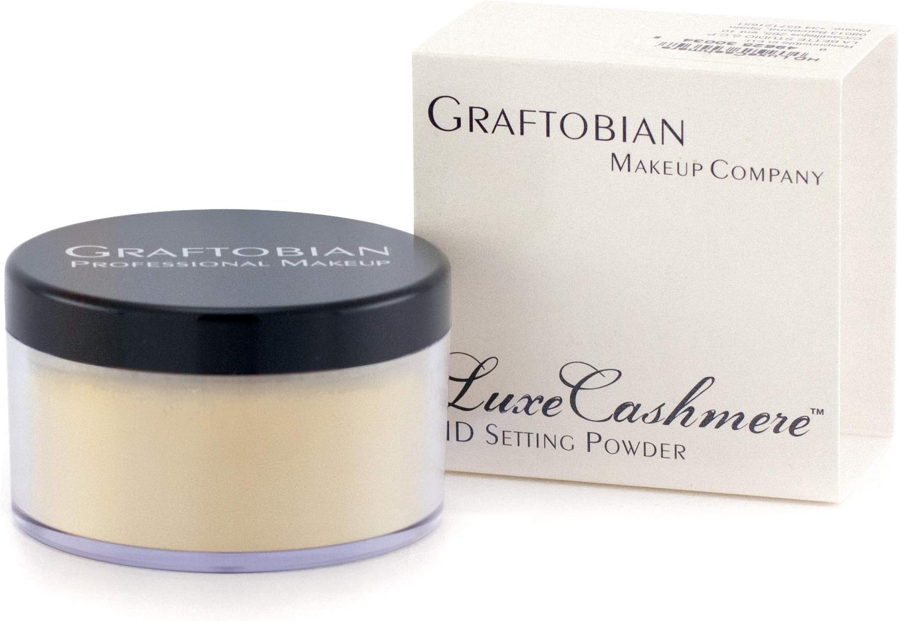 HD LuceCashmere Setting Powder (0.7 oz) - No FlashBack, Matte, Silky Smooth Finish (Banana Cream Pie, .7 oz)