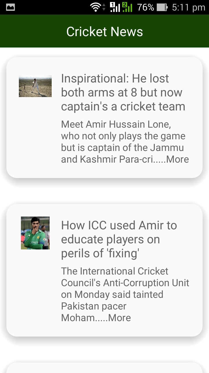 Cricket News - App on Amazon Appstore