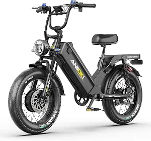 ANIIOKI AQ177 Pro Max Electric Bike for Adults, 200 Miles Long Range, 52V 70Ah Removable Battery