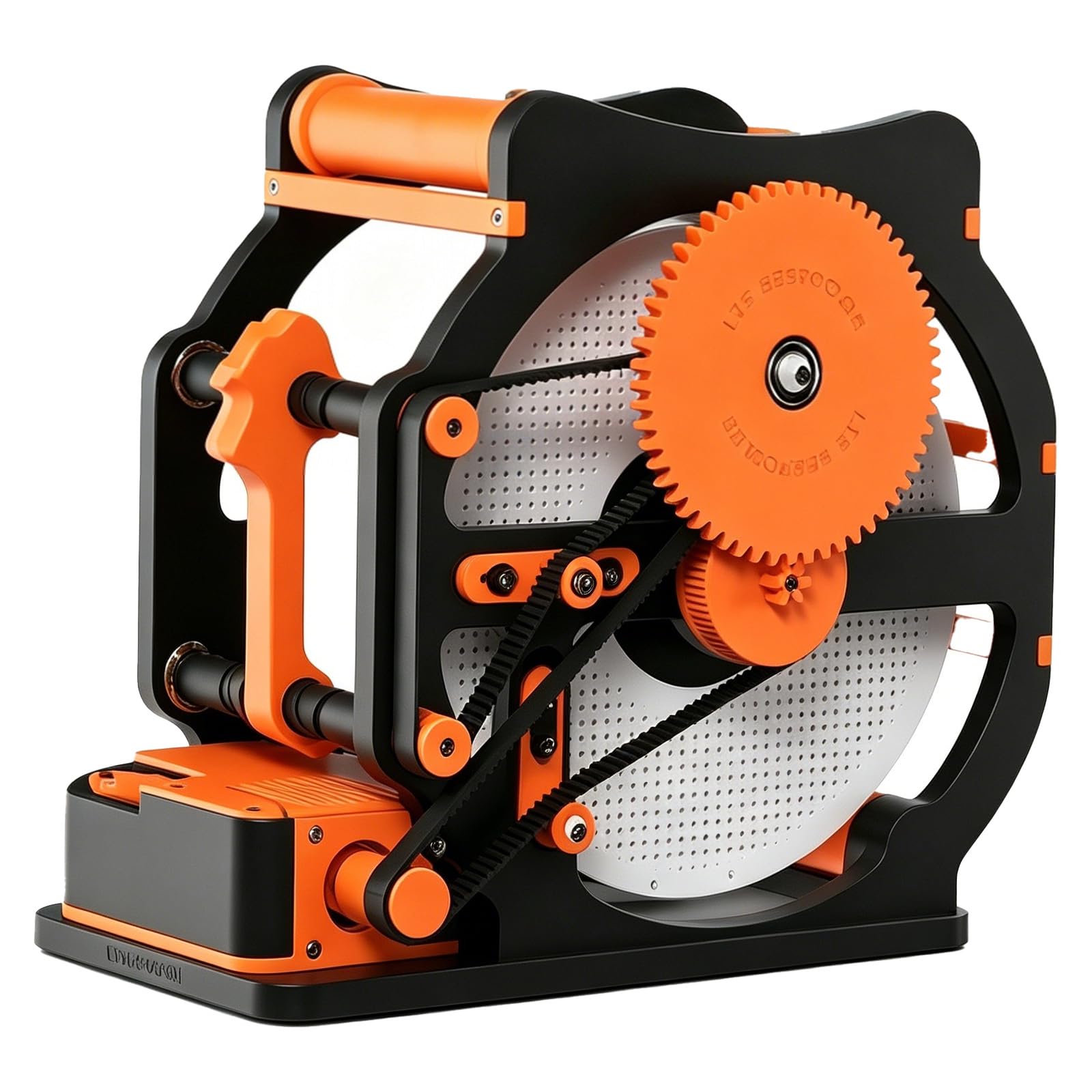 COYEUX Automatic Filament Respooler, Industrial Electric 3d Filament Respooler With Adjustable Speed, Tangle Free Smooth Rewinding For 1kg Spools Pla/abs/petg/tpu Orange
