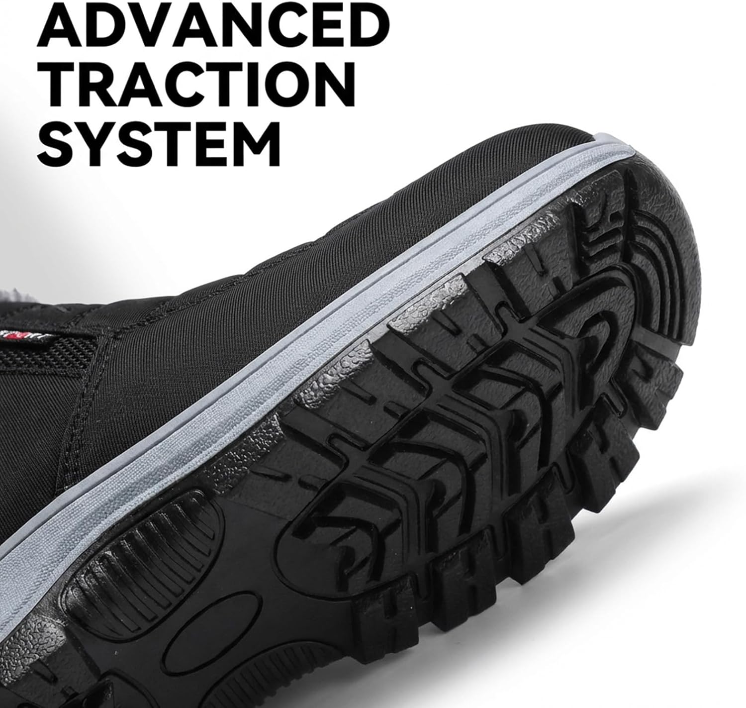 Women's Winter Snow Boots, Sheepskin Fur Lined Orthopedic Ankle Booties, Waterproof Non-Slip Arch Support Soft Cotton Cushion Warm Walking Hiking Shoes - Image 4