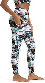 ODODOS Women's High Waisted Yoga Leggings with Pockets - Tummy Control, Non-See-Through, Buttery Soft 4-Way Stretch Pants