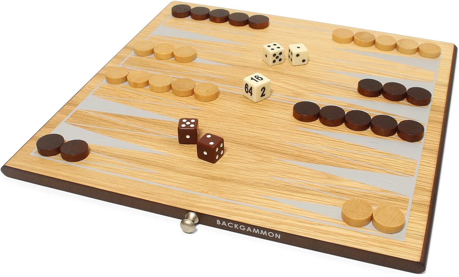 Swing Design Collector's Edition 5-in-1 Game Set with Walnut & Oak Finish