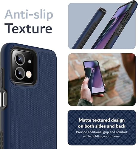 Vista 67 de TUDIA MergeGrip - Funda protectora diseñada para Motorola Moto G 5G 2023 XT-2313 – [prueba de caídas de grado militar] a prueba de golpes, delgada
