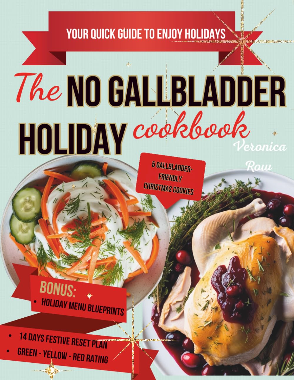 The No Gallbladder Holiday Cookbook: Celebrate with Joy, Not Discomfort – Gallbladder-Friendly Comfort Food for Christmas, Easter, Thanksgiving &
