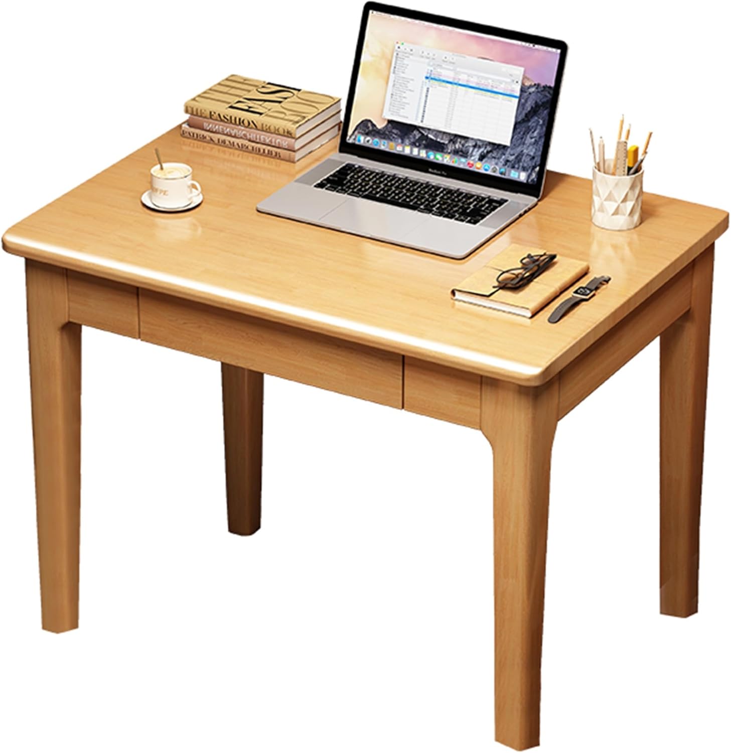 Home Office Desks,Computer Desk,Small Desk,Desk with Drawers,Small Writing Desk,Applicable to Many Styles,Drawer Storage,Suitable for bedrooms, Homes, etc(Color3,60 * 40cm/23.6 * 15.7in)