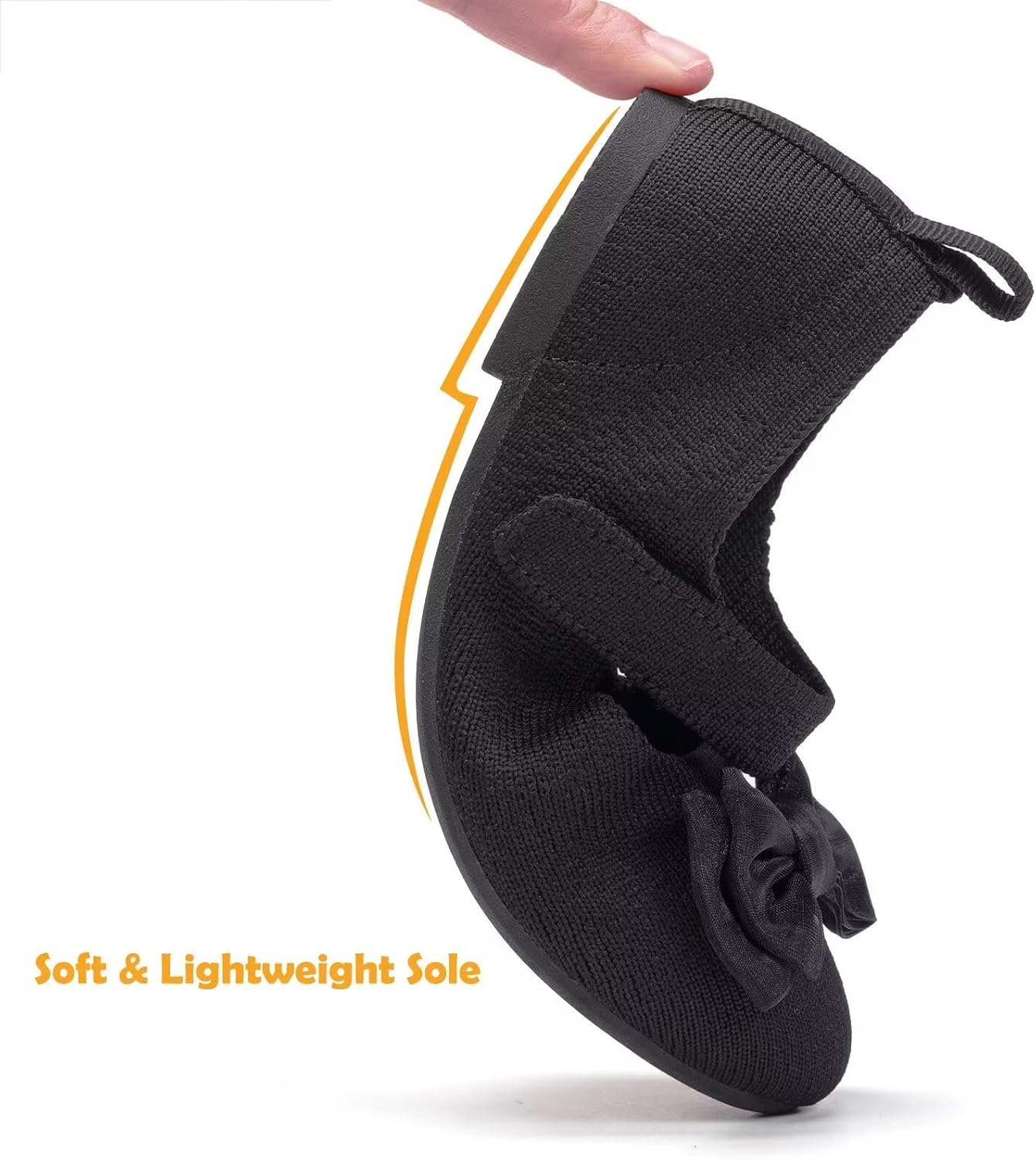 Frank Mully Girls Dress Shoes Mary Janes Girl Flats Slip on Ballet Flat Party School Shoes with Bow Toddler/Little Kid/Big Kid - Image 3