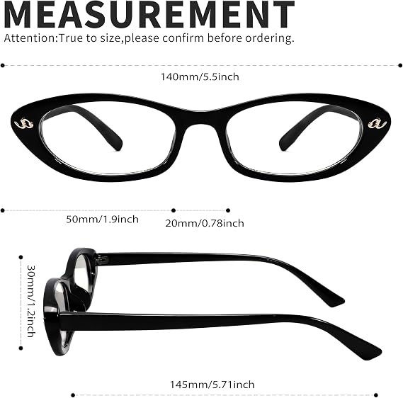 boten Cat Eye Blue Light Blocking Glasses for Women