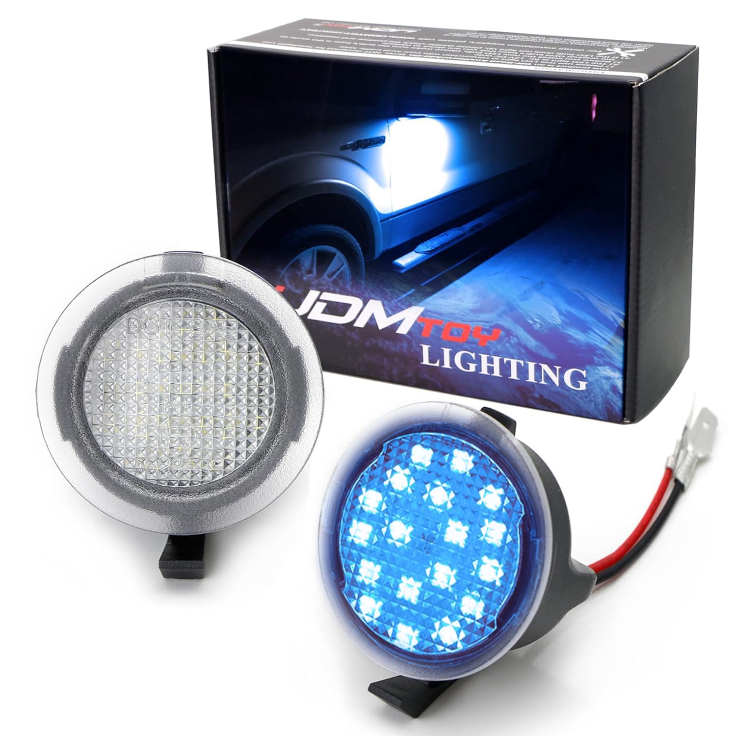 Amazon.com: iJDMTOY Ultra Blue LED Under Side Mirror Puddle