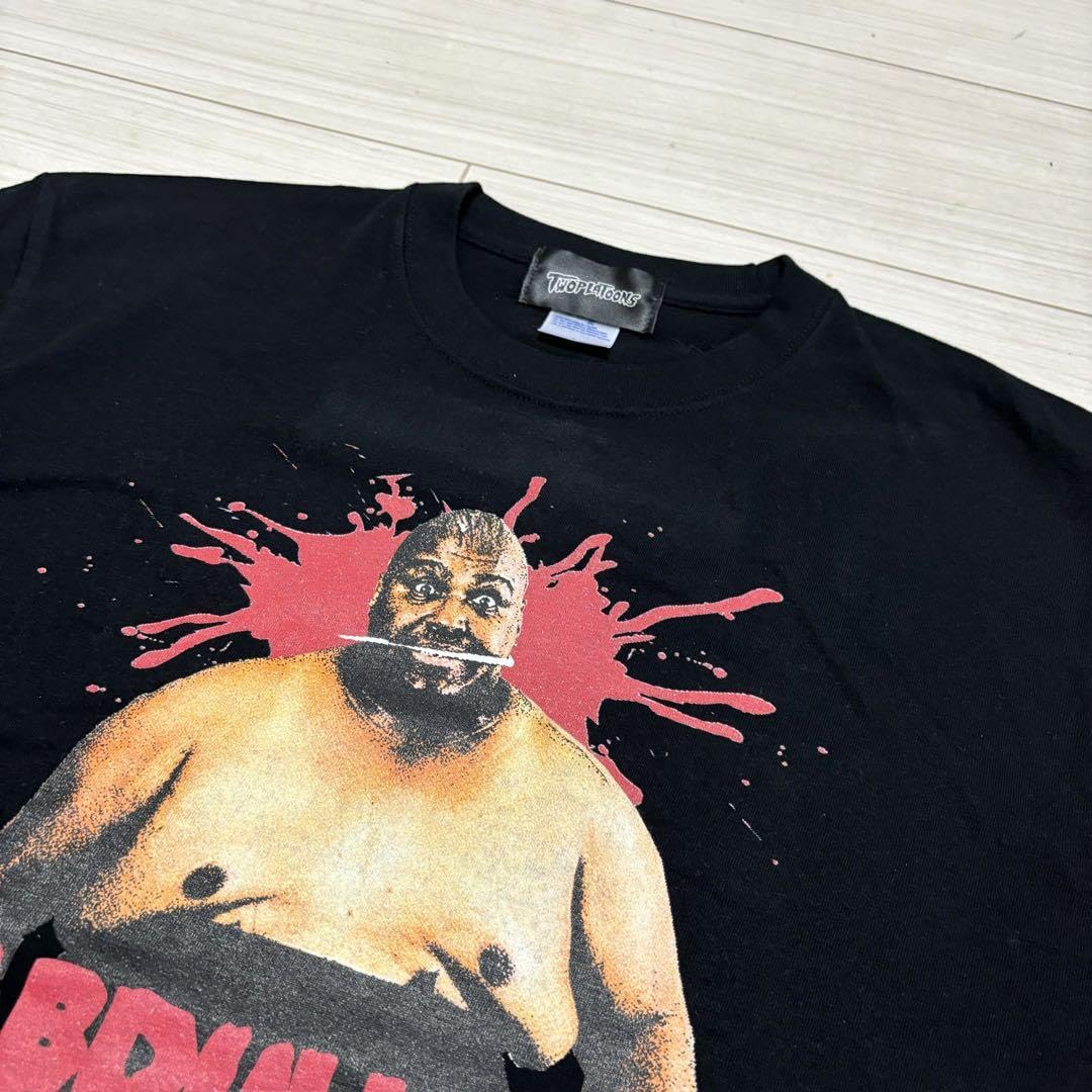 アブドーラ・ザ・ブッチャー直筆サイン入り 引退記念Tシャツ未着用