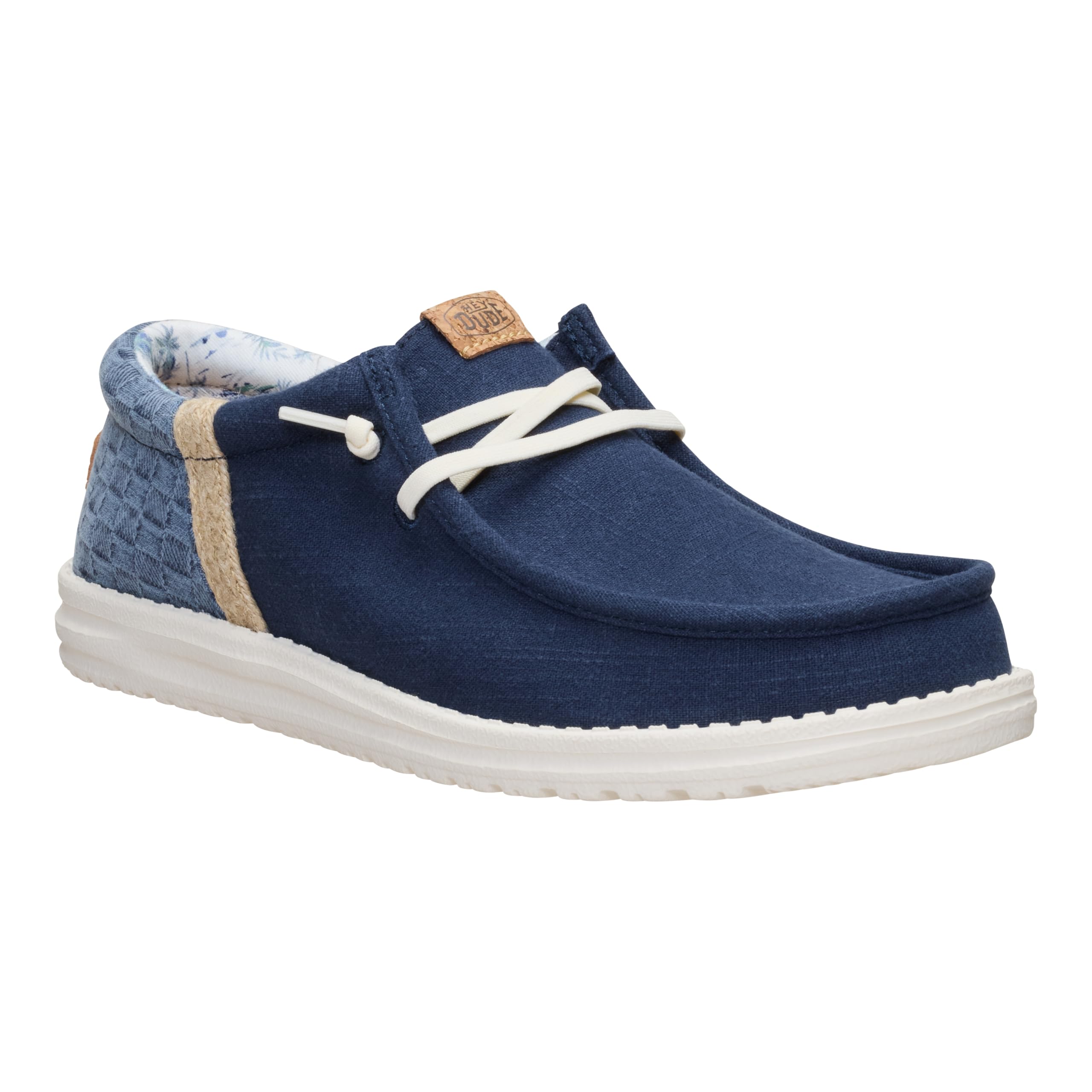 HEYDUDE Wally Funk Chaussures d'été à enfiler pour homme | Chaussures de voyage légères et pliables avec lacets élastiques, faciles à enfiler