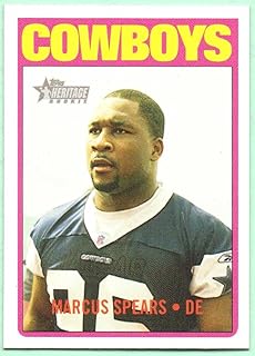 Marcus Spears 2005 Topps Heritage Rookie #248 - Dallas Cowboys