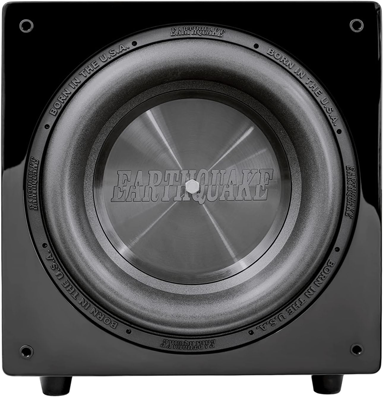 Earthquake Sound MiniMe DSP P-10 10-inch Powered Subwoofer with DSP Control and SLAPS Passive Radiator Technology