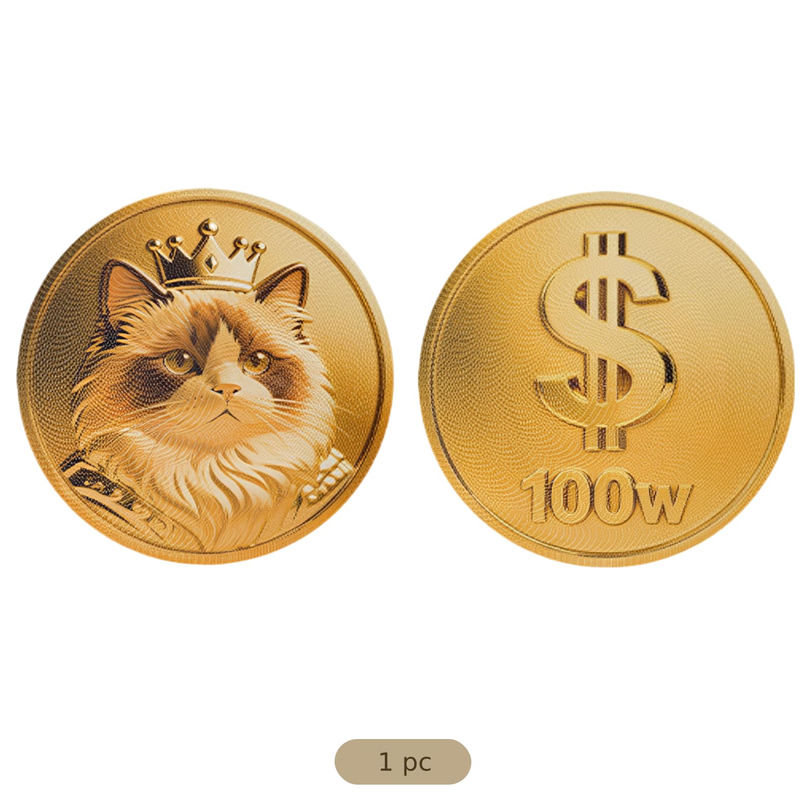 Griffoir pour Chat, Carton à gratter Mural Double Face, Motif Emblème de Fortune d’Un côté et Motif Monnaie de l’Autre, pour Chats d’intérieur, Tapis de griffage pour Jouer et se Reposer
