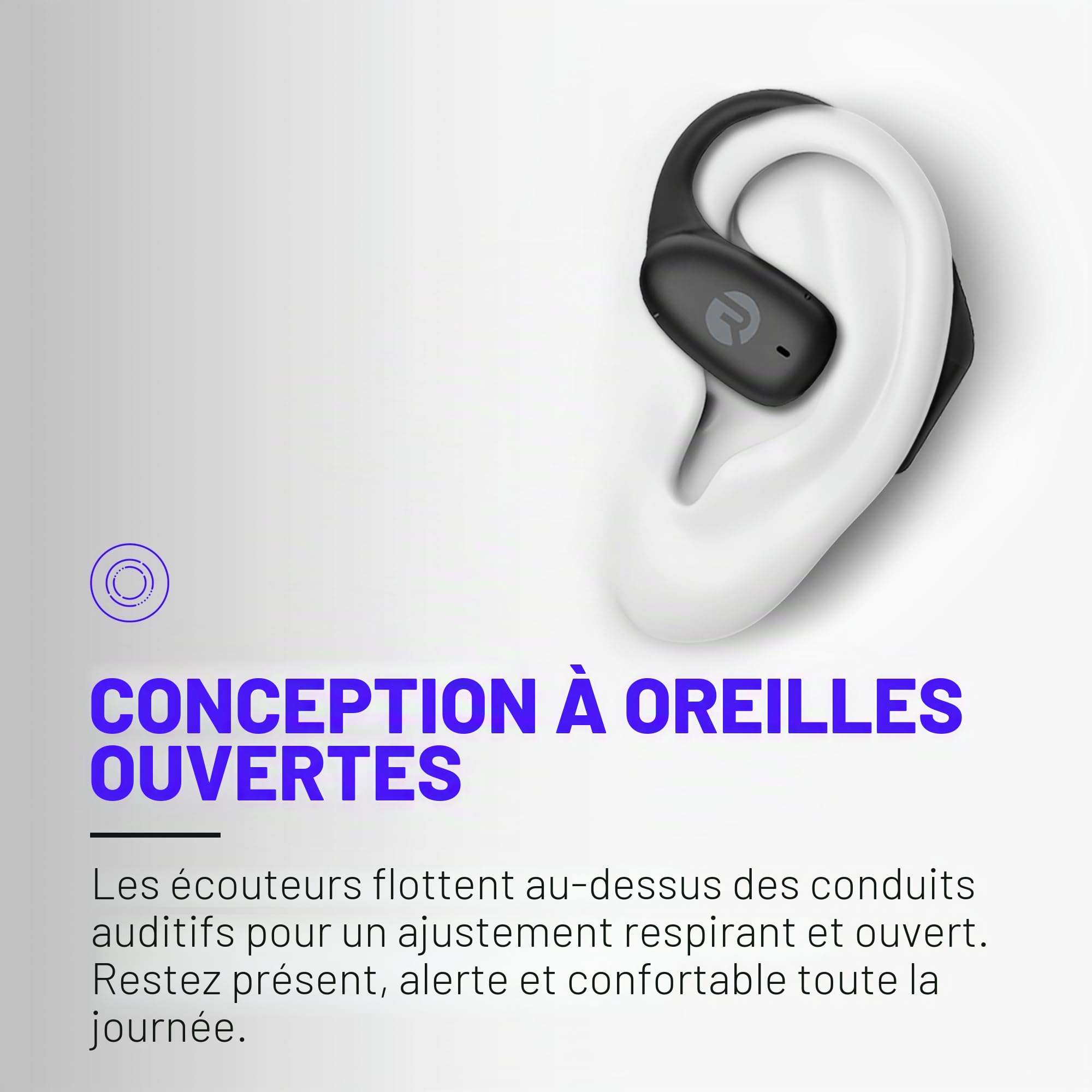 Raycon Essential Open Earbuds (Bleu)