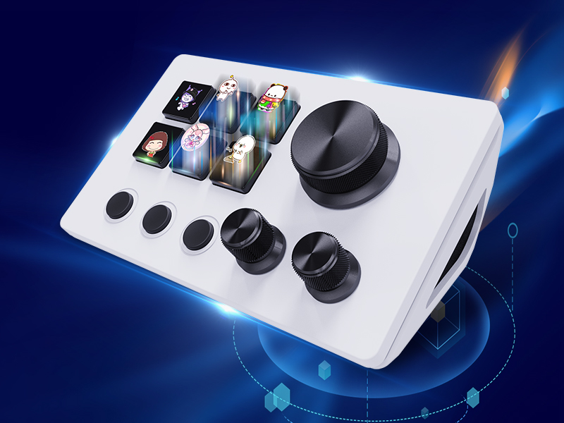 ストリームコントローラーデック ショートカットキーボード 6つのカスタマイズ可能 Amazon.co.jp: Basicolor ストリームコントローラーデック