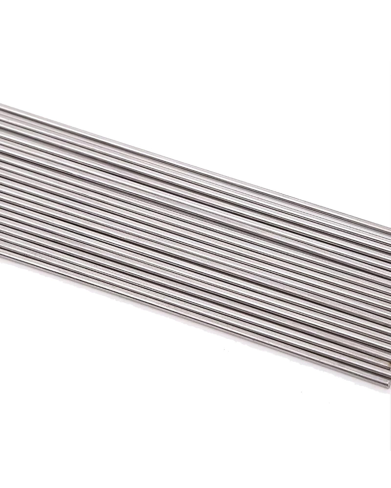 Drut sprężynowy ze stali nierdzewnej, Drut sprężynowy ze stali nierdzewnej 20 szt. 500 mm, sprężyna ze stali nierdzewnej(1.3mm)