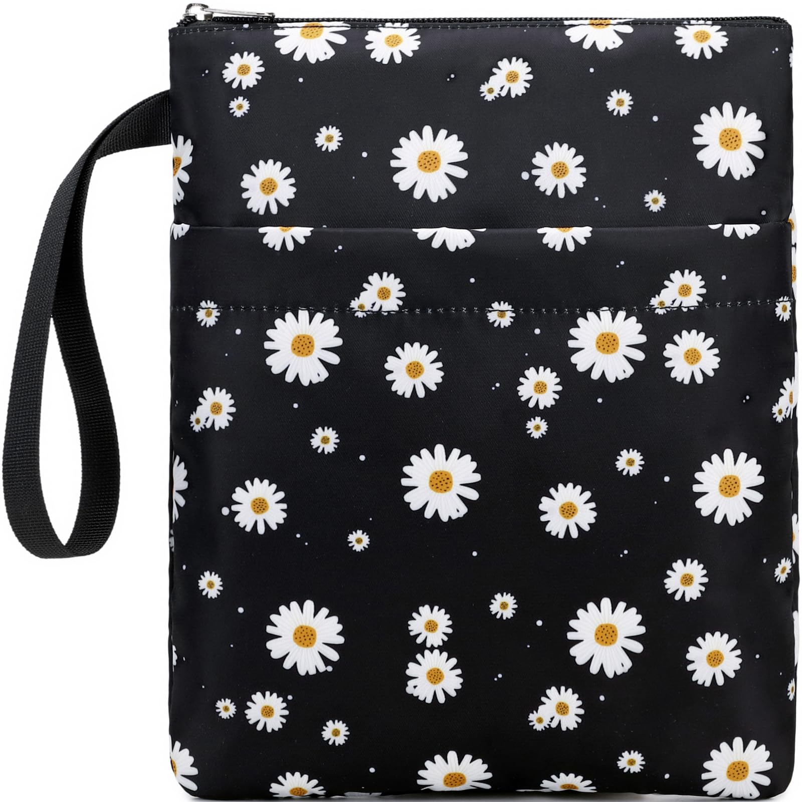 DSIUE Book Sleeve Book Protector Book Lovers Gifts Book Covers for Paperbacks with Zipper,11.4 X 9 Inch