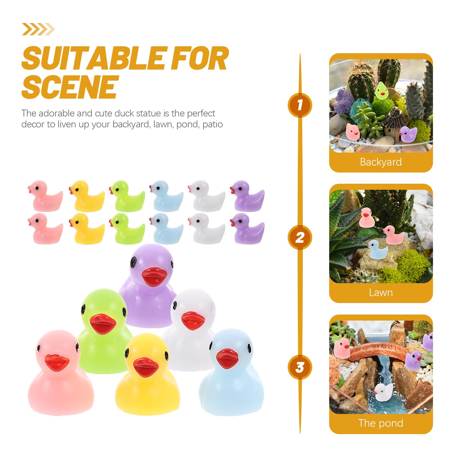 HOMSFOU 120pcs Desktop Decor Outdoor Decoration Cake Decorations Decorations for Birthday Desktop Decoration Model Sculpture Decorate Statue Crafts Resin Phone case