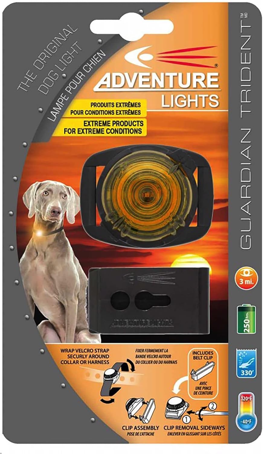 Adventure Lights Guardian Dog Light, Blue