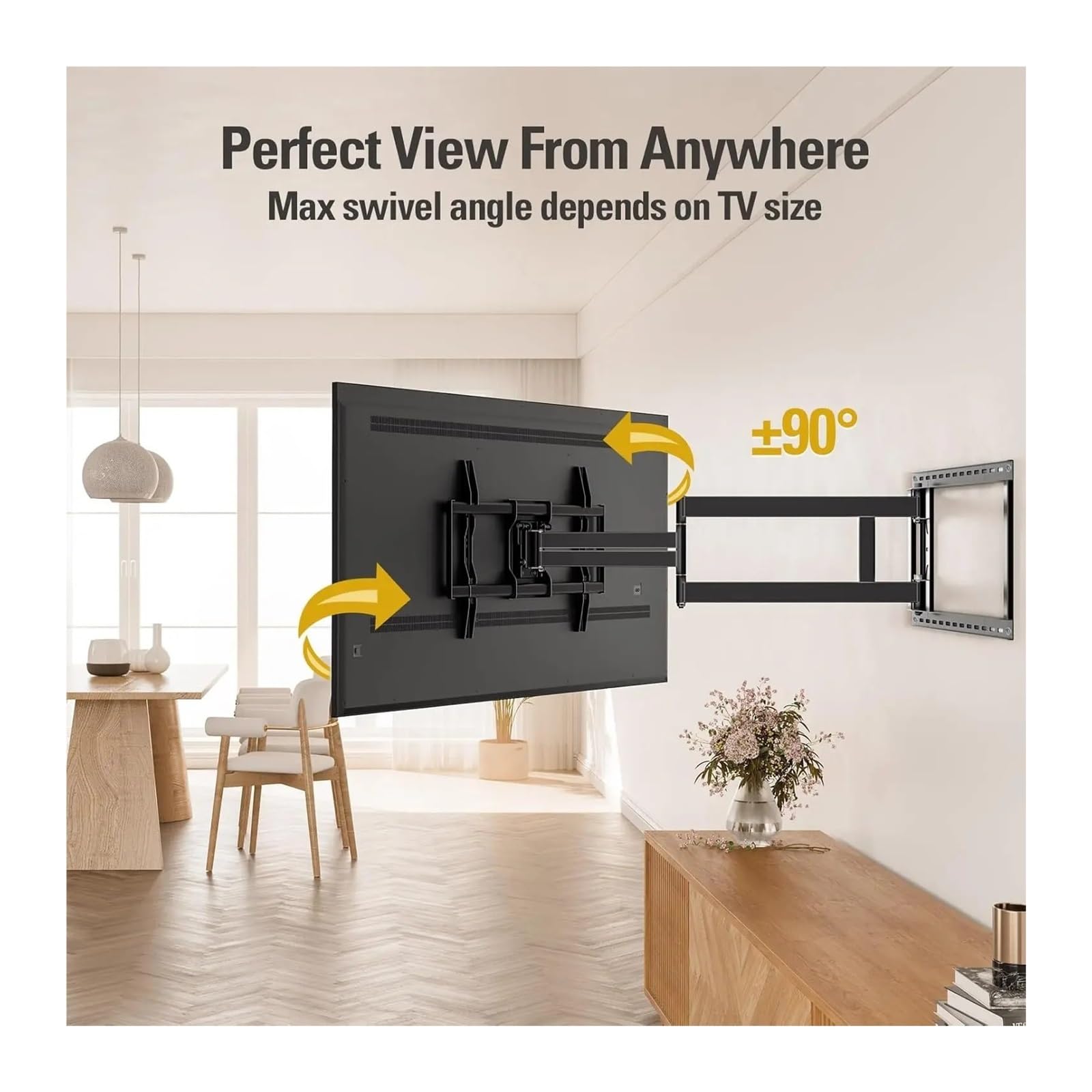 Soporte De Pared For TV De Brazo Largo