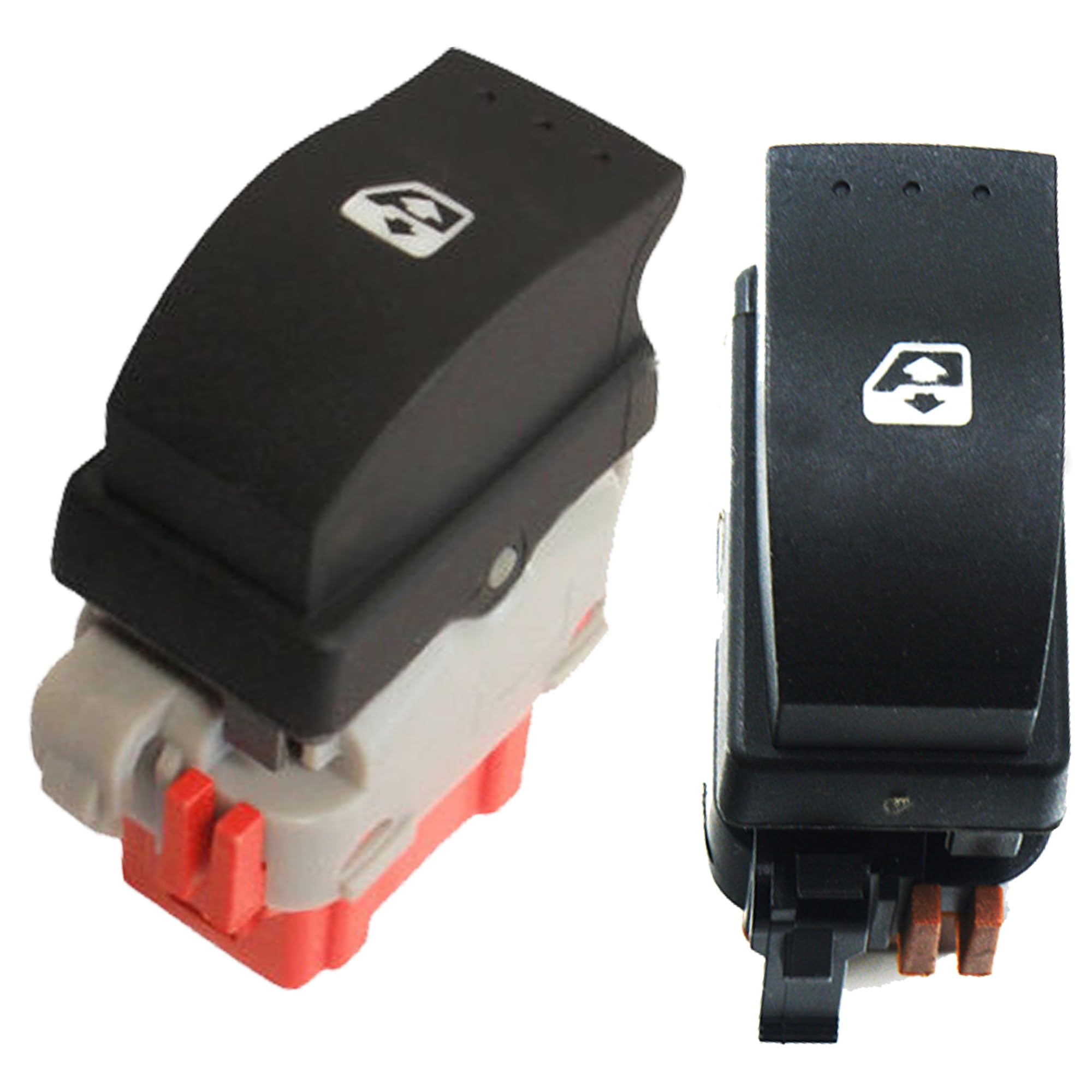 Partsline (Lot de 2) Bouton de Lève-Vitre Électrique Avant Gauche ET Avant Droit compatible avec Interstar, Movano A, Master II - 2540000QAB 8200057321 4408721