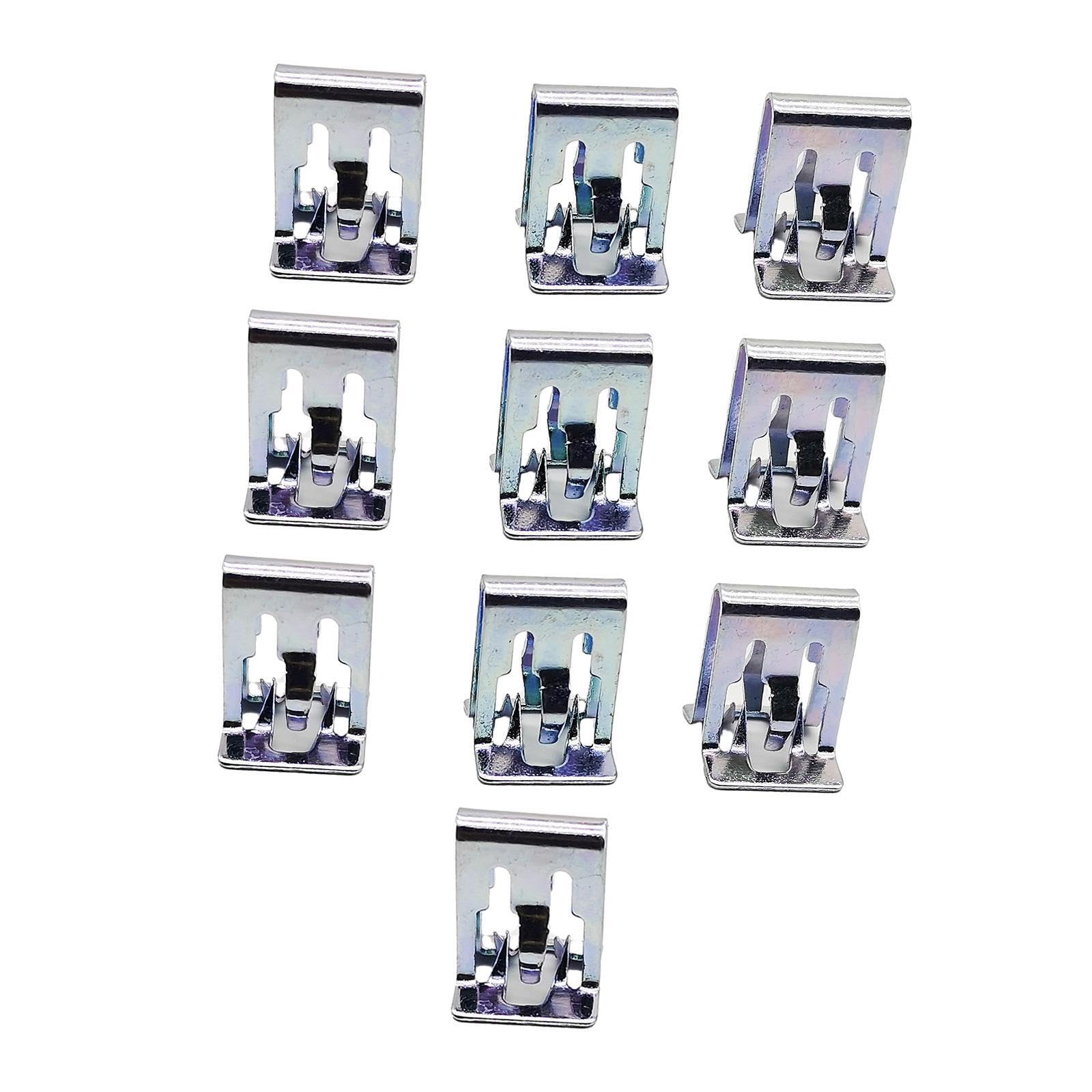 Auyxssz High-Strength Retainer Clips Car Interior Fixations Dashboard And Door Panels Car Door Dashboard Pannel Metal Retainer Clip To Replace Worn Out