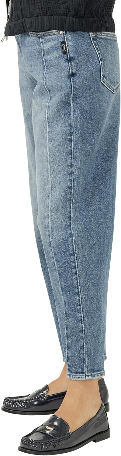 Silver Jeans Co. Women's High Rise Barrel Leg Jeans - Image 2