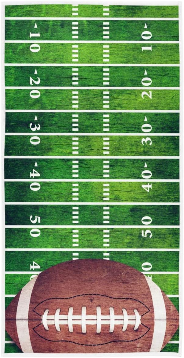 Vdsrup Grunge American Football Hand Towels Sports Field