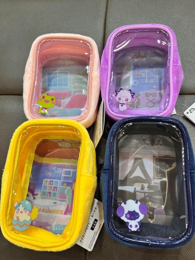 アイカツアカデミー！ おへやポーチ 約13cm 全4種コンプリートセット